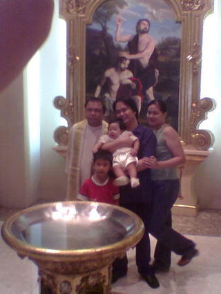 Vincent's Baptism