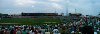 Panoramic view from center field