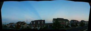 Anti-crepuscular rays