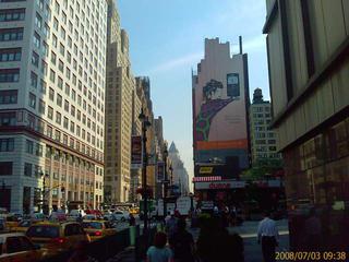 Looking up 8th Ave from about 35th St