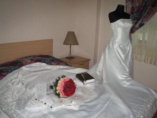 Leah's gown