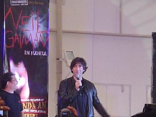 Neil Gaiman in Manila