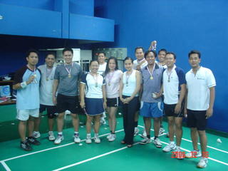 Ayala Land Badminton Club Christmas Party - A Giant Success