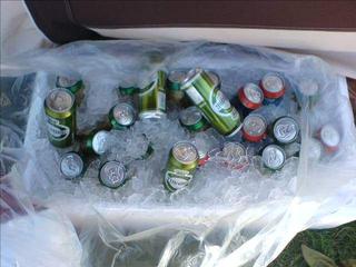 Cold beer is important...